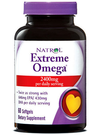Natrol Extreme Omega 2400 mg (60 капс)