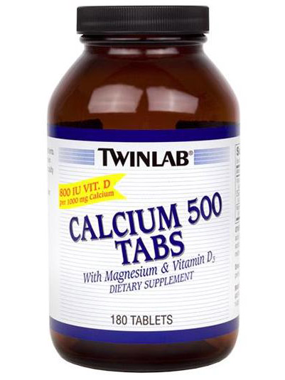 Twinlab Calcium 500 (180 табл)