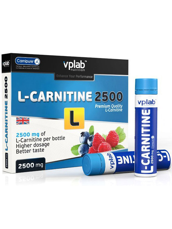 VP Lab L-Carnitine 2500mg в ампулах (7x25мл)