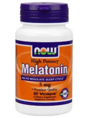 NOW Melatonin 5 mg (60 капс)