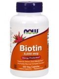 NOW Biotin 5000 mcg (120 капс)