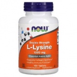 NOW L-Lysine 1000mg (100 табл)