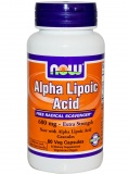 NOW Alpha-Lipoic Acid 600mg (60 капс)