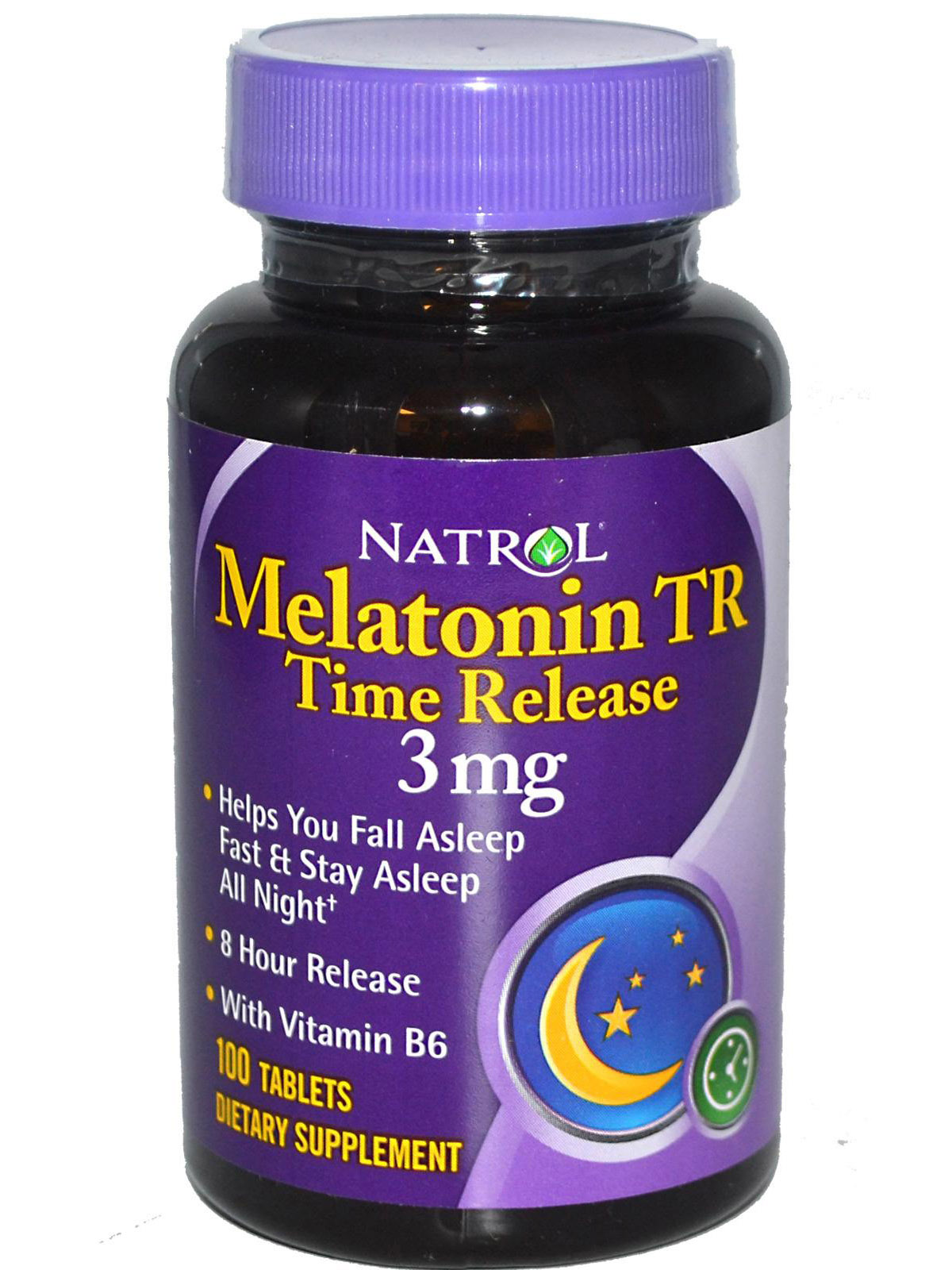 Natrol Melatonin Timed Release 3 мг (100 табл)