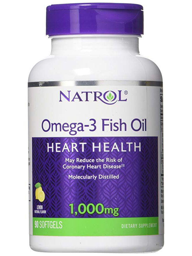 Natrol Omega-3 Fish Oil (90 капс)