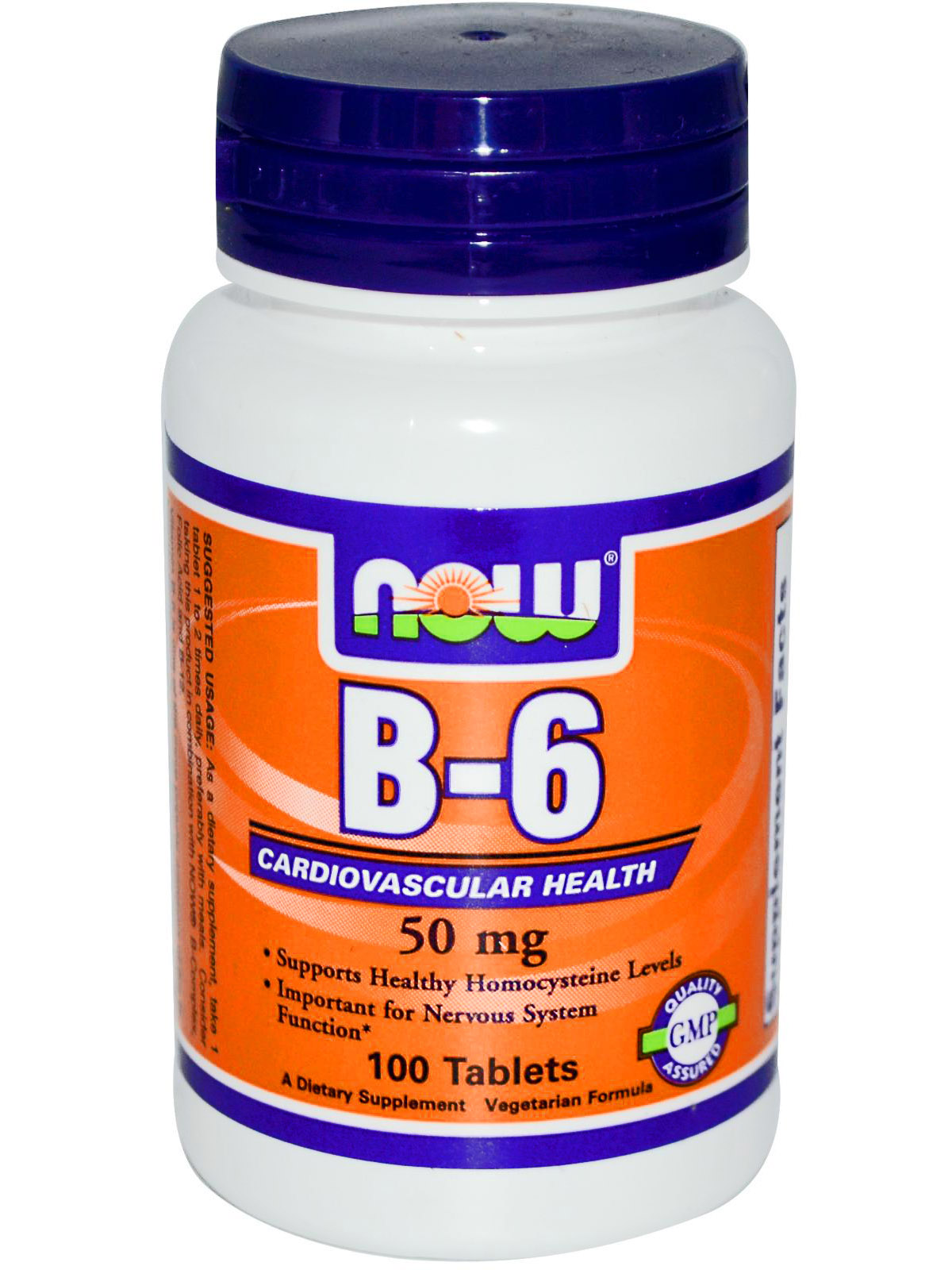 NOW B-6 50 mg (100 табл)
