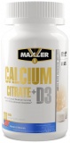 MAXLER Calcium Citrate + D3 (120 табл)