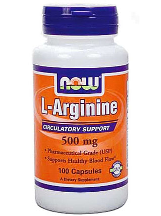 NOW L-Arginine 500mg (100 капс)