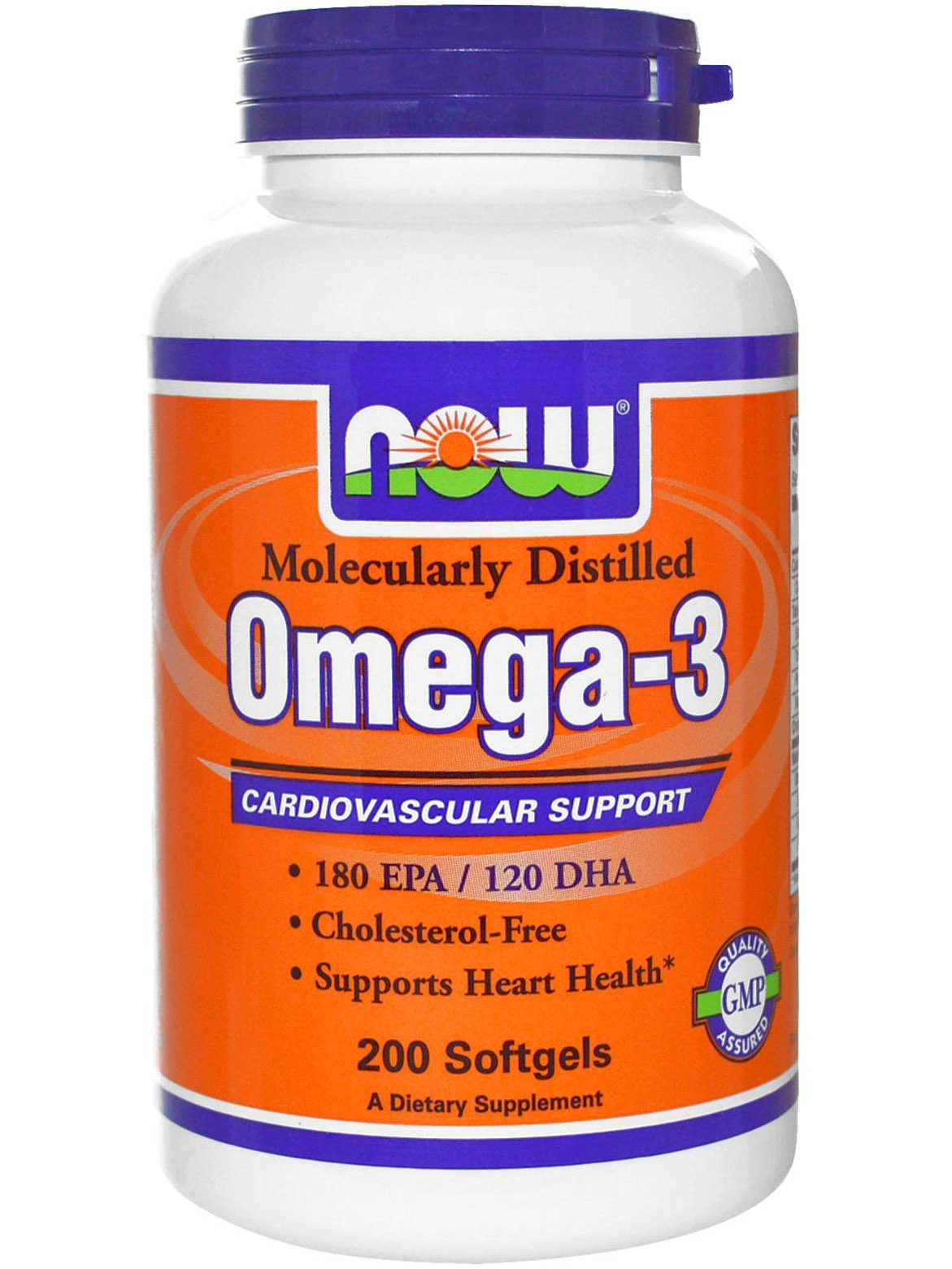NOW Omega-3 1000 mg (200 капс)