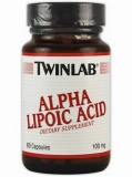 Twinlab Alpha Lipoic Acid 100mg (60 капс)