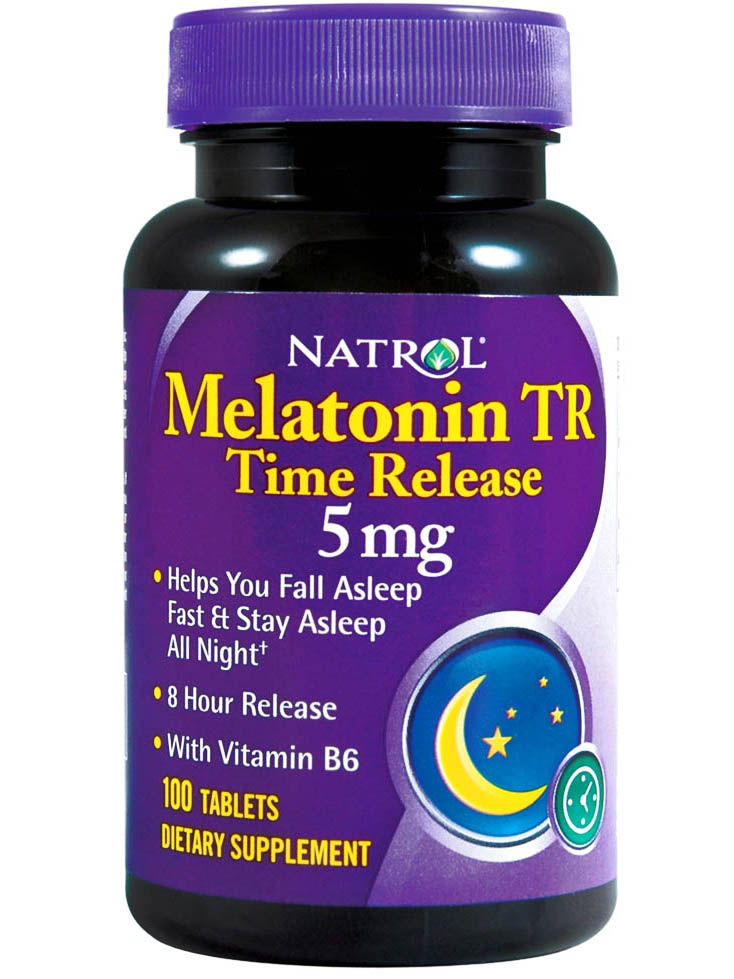 Natrol Melatonin Timed Release 5 мг (100 табл)