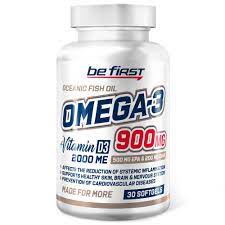 Be First Omega-3 900 mg + Vitamin D3 2000 IU (30 капс)