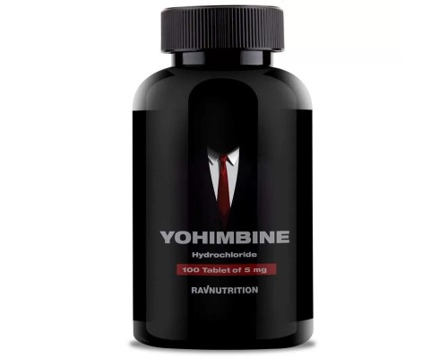 RAVNUTRITION Yohimbine Hcl 5 mg (100 таб)