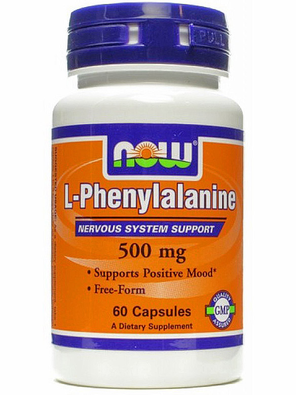 NOW L-Phenylalanine 500mg (60 капс)