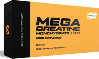Scitec Nutrition Mega Creatine Monohydrate 1320 (120 капс)