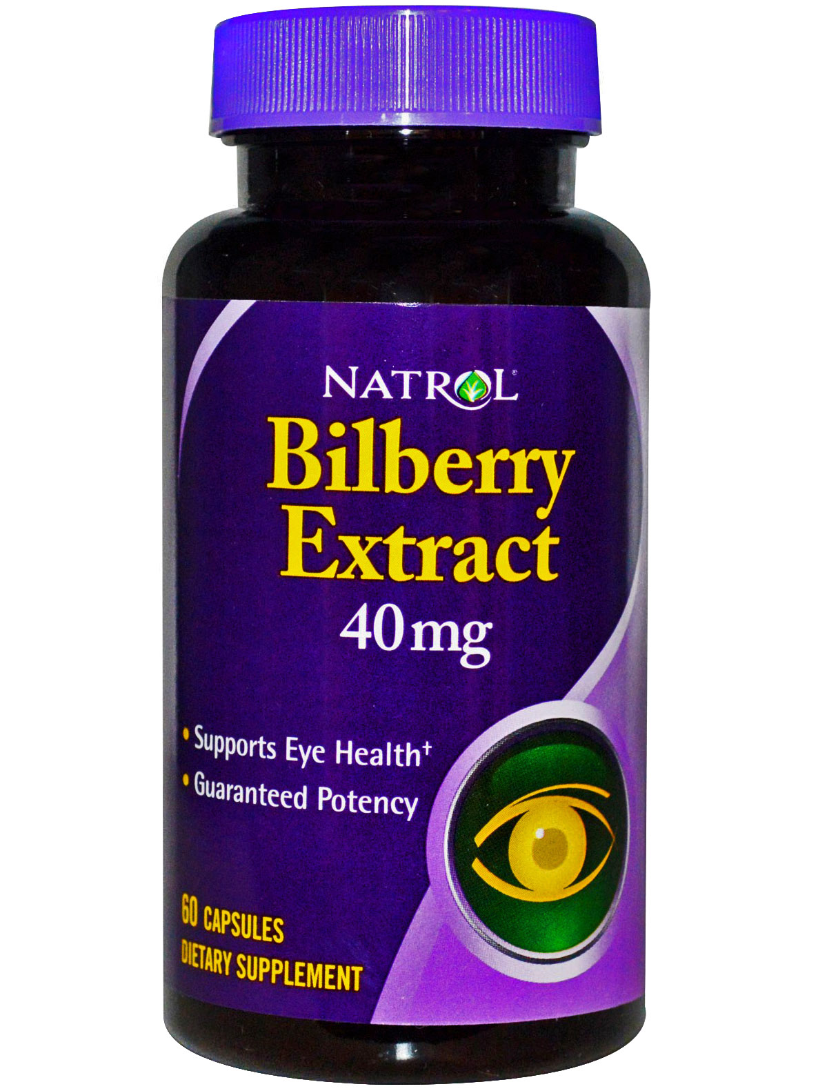Natrol Bilberry 40 мг (60 капс)