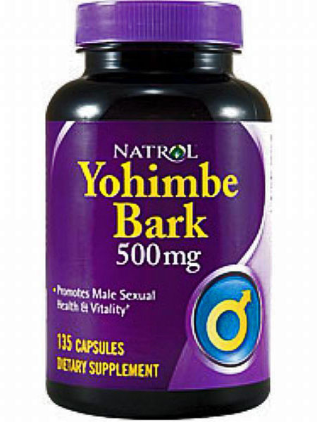 Natrol Yohimbe Bark 500 mg (135 капс)