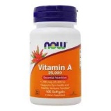 NOW Vitamin A 25000 IU (100 капс)