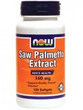 NOW Saw Palmetto Extract 160mg (120 капс)