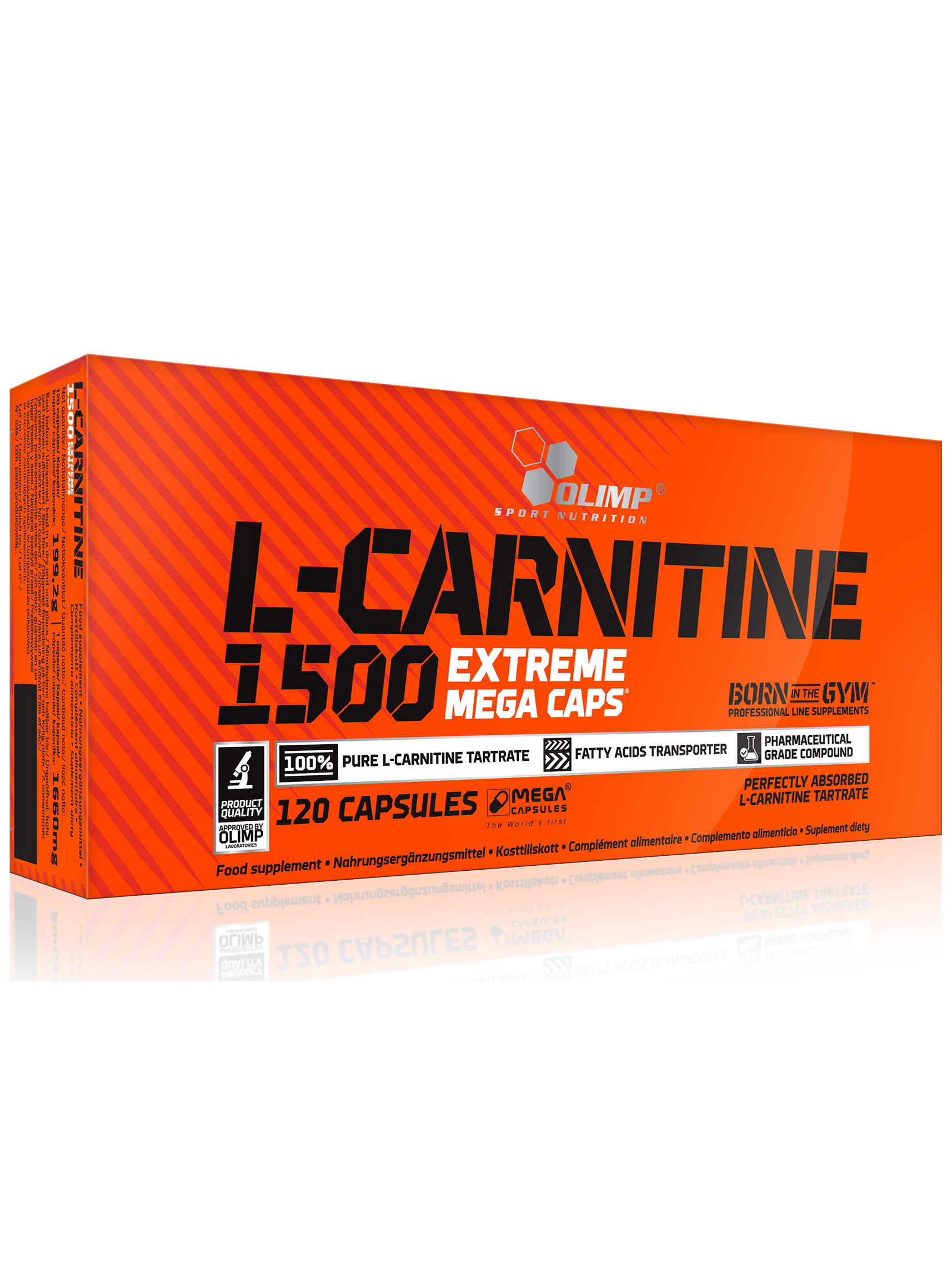 Olimp Labs L-Carnitine 1500 Extreme Mega Caps (120 капс)