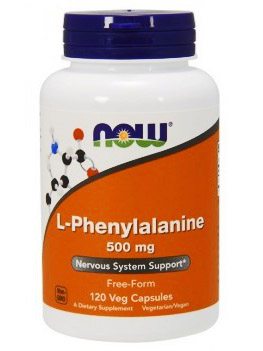NOW L-Phenylalanine 500mg (120 капс)