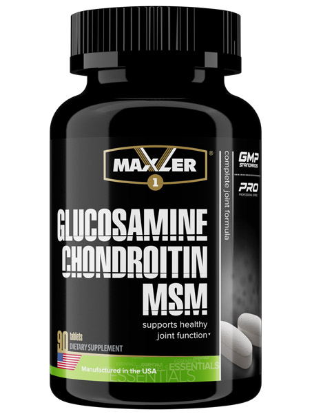 Maxler Glucosamine & Chondroitin & MSM (90 табл)