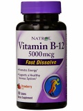Natrol Vitamin B-12 5000mcg Fast Dissolve (100 табл)
