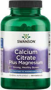 Swanson Calcium Citrate Plus MAG (150 капс)