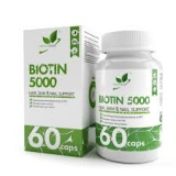Natural Supp Biotin 5000 mcg (60 капс)