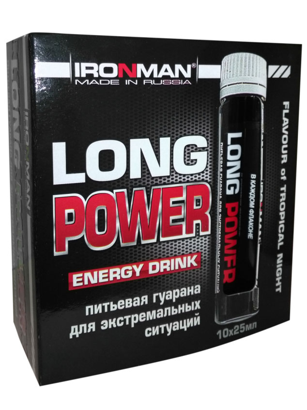 Ironman Гуарана Long Power Energy Drink (10x25 мл)
