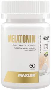 MAXLER Melatonin 3 мг (60 табл)