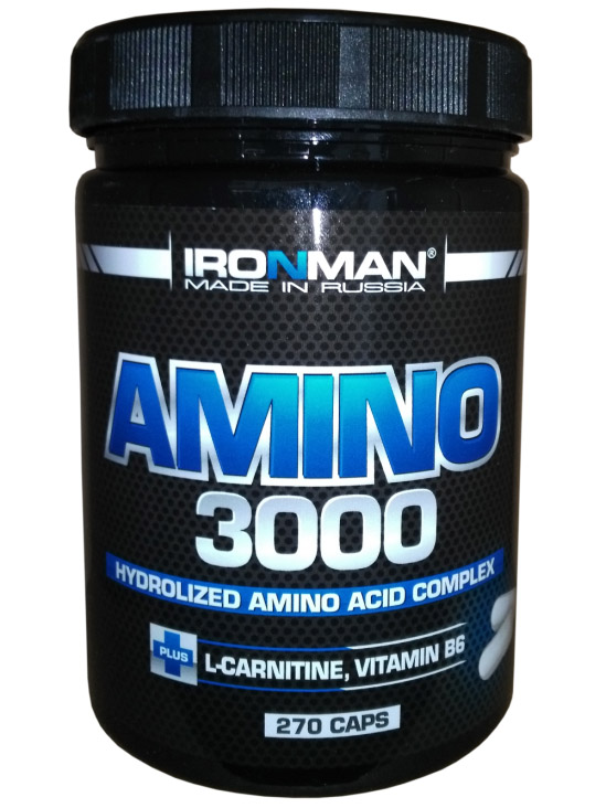 IRONMAN Amino 3000 (270 капс)