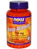 NOW Beta-Alanine 750mg (120 капс)