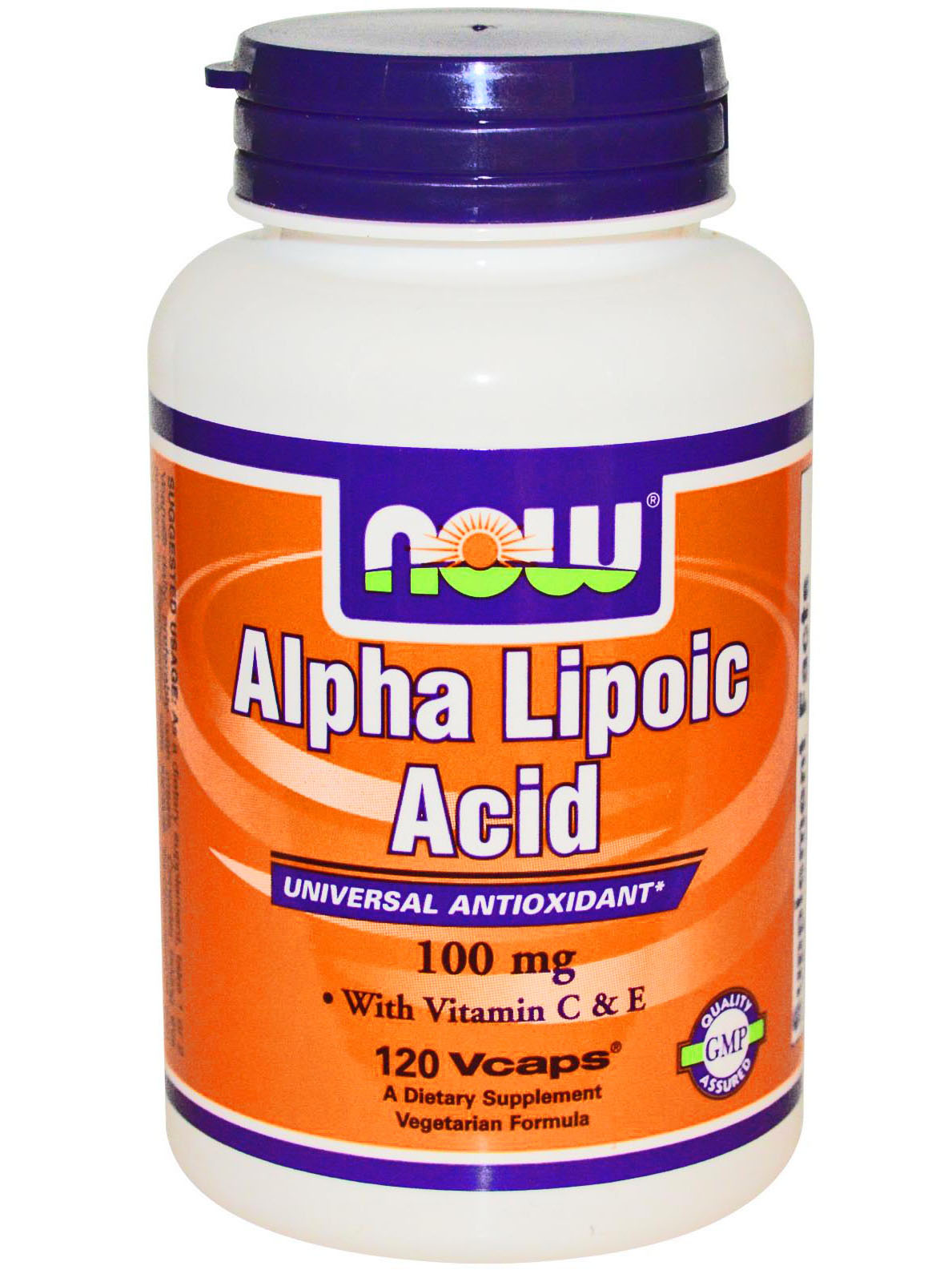 NOW Alpha-Lipoic Acid 100mg (120 капс)
