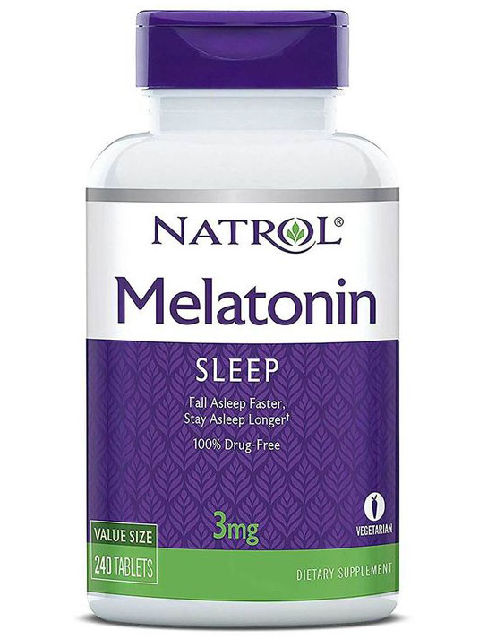 Natrol Melatonin 3 мг (240 табл)