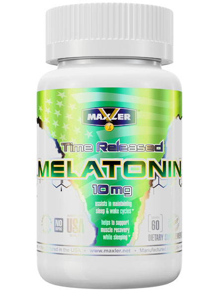 Maxler Melatonin 10 мг Time Released (60 табл)