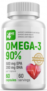 All4ME Omega 3 90% Premium (60 капс)