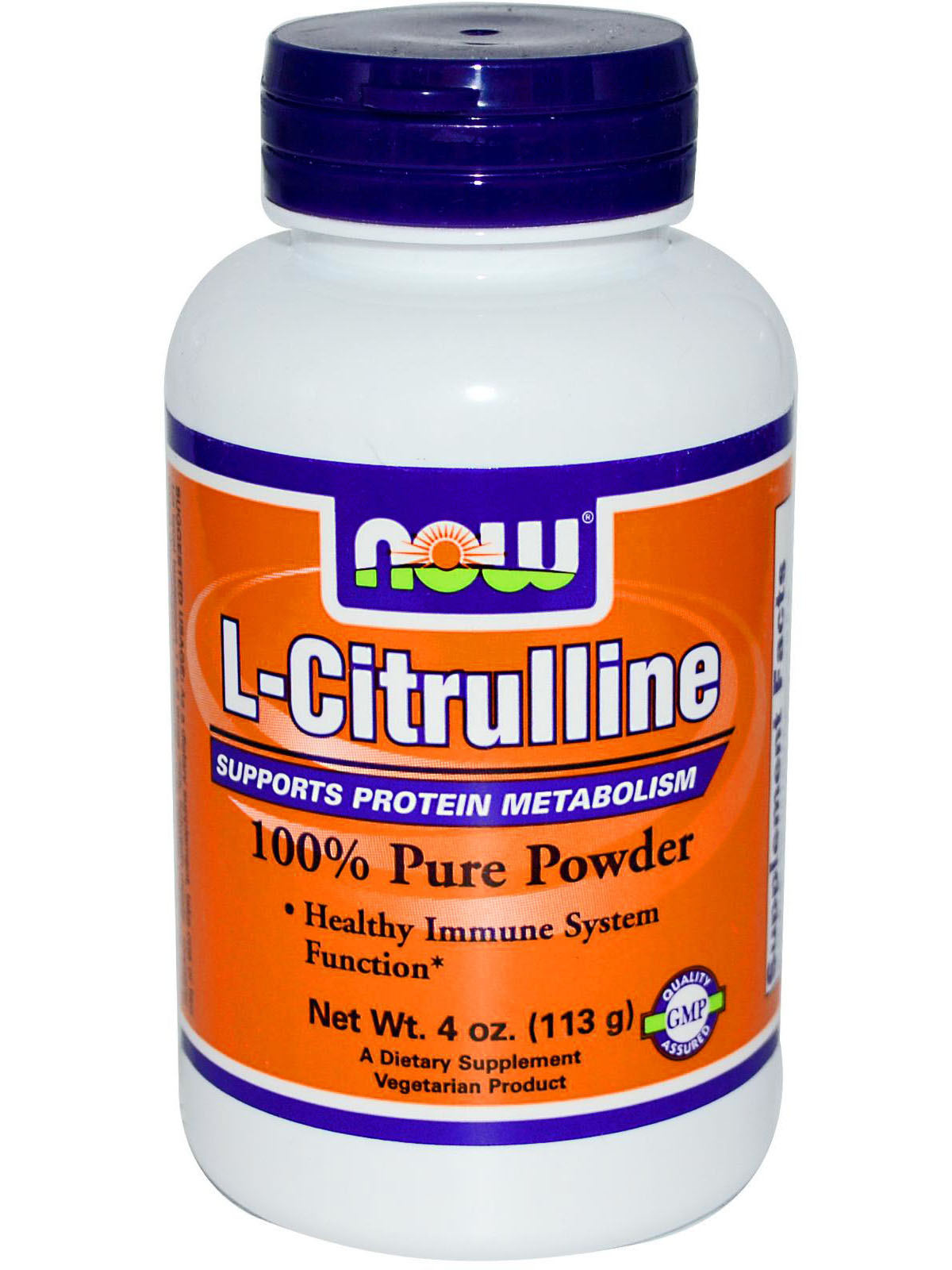NOW L-Citrulline Pure Powder (113 г)