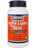 NOW Alpha-Lipoic Acid 250mg (60 капс)
