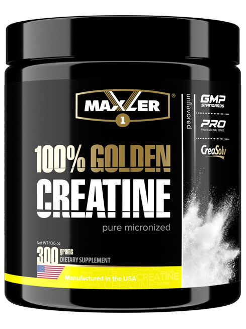MAXLER 100% Golden Micronized Creatine (300 г)