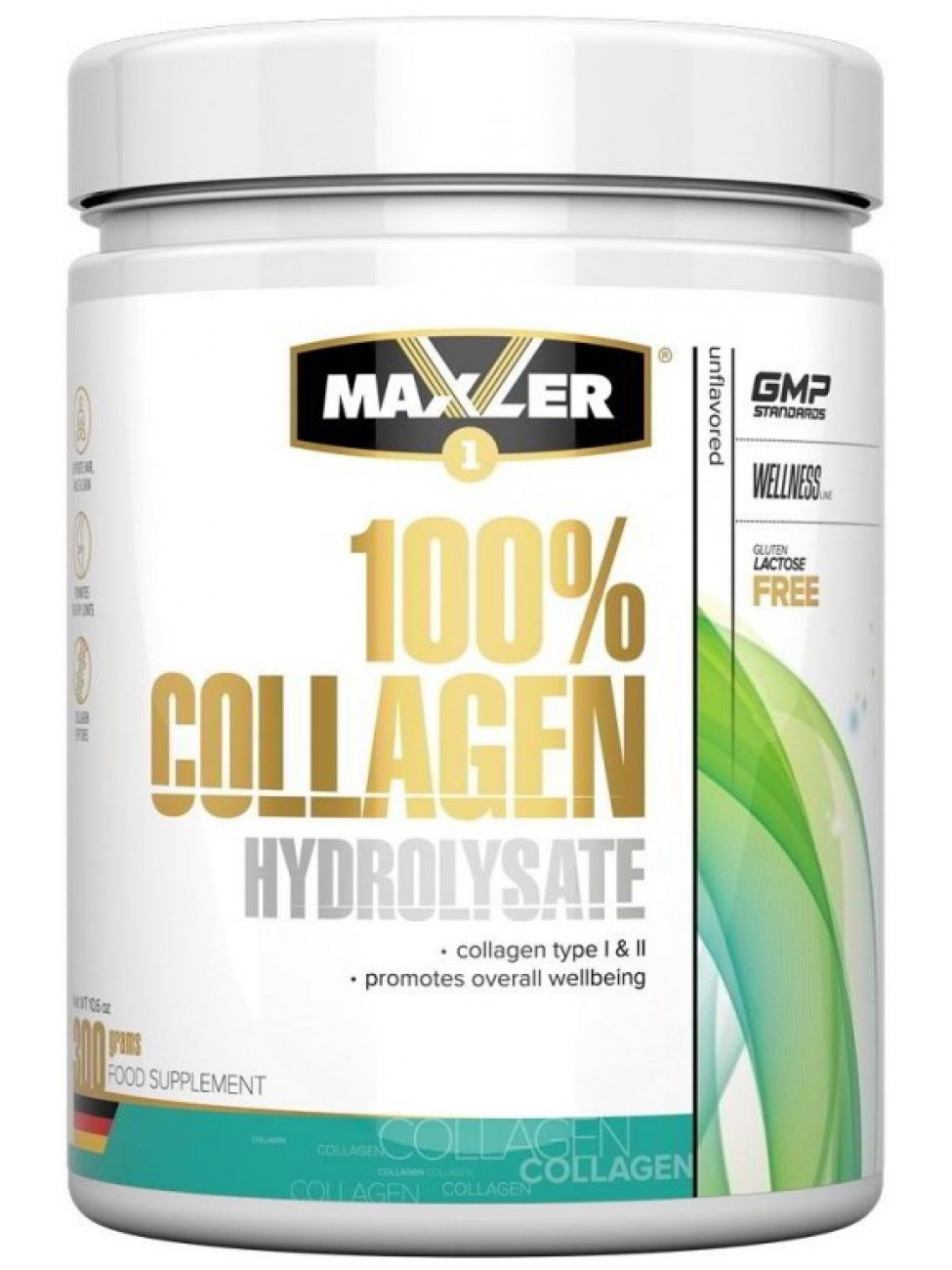 MAXLER 100% Collagen Hydrolysate (300 г)