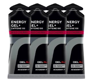 GEL4U Гель энергетический углеводный с кофеином (60 мл)