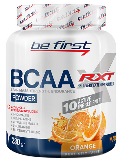 Be First BCAA RXT powder (230 г)