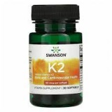 Swanson Ultra Natural Vitamin K2 50 mcg (30 капс)