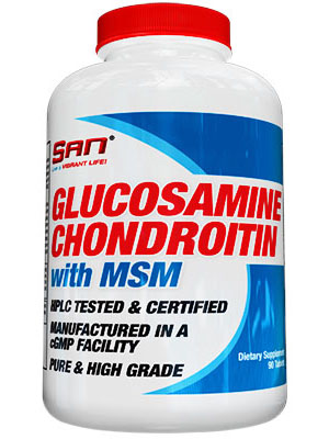 SAN Glucosamine Chondroitin with MSM (90 табл)