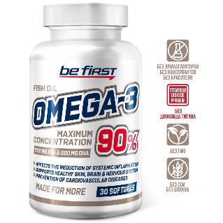 Be First Omega-3 90% MAXIMUM CONCENTRATION (30 капс)