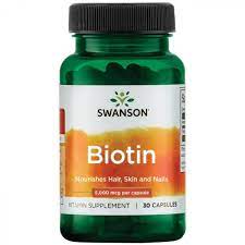 Swanson Biotin 5000 mcg (30 капс)
