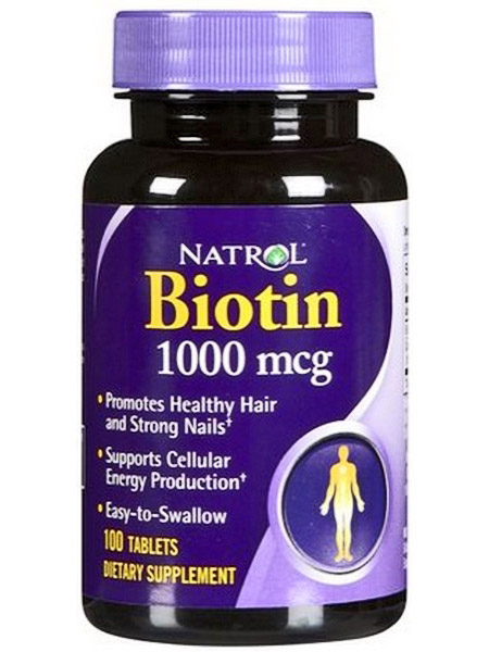 Natrol Biotin 1000 мкг (100 табл)