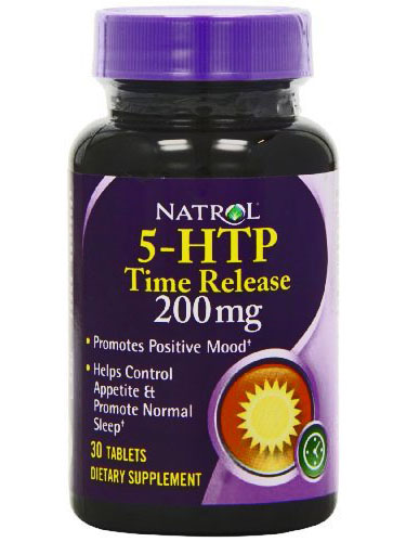 Natrol 5-HTP Time Release 200mg (30 табл)