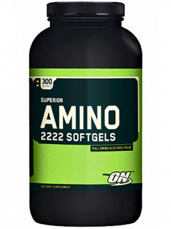 Optimum Nutrition Superior Amino 2222 Softgels (300 капс)
